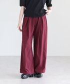 【グリーンパークス/Green Parks】の・SUGAR SPOON カーブタックパンツⅡ Bordeaux|ID: prp329100004643868 ipo3291000000033539925