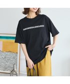 【グリーンパークス/Green Parks】の・ELENCARE DUE ロゴptTEE 人気、トレンドファッション・服の通販 founy(ファニー) ファッション Fashion レディースファッション Fashion for Women トップス・カットソー Cut & Sew Tops シャツ・ブラウス・オフィスカジュアル Elegant Blouses & Button-Ups ロングTシャツ・Tシャツ Longline T-Shirts & Tees カットソー・ベーシックTシャツ Cut-and-Sewn Tops / Stretch Tees & Basics おすすめ Recommended / Our Picks カットソー Cut and Sewn Top スタイリッシュ Stylish, Fashionable プリント Print, Printed Pattern ポケット Pocket, Pocket Detail A/W・秋冬 Autumn/Winter thumbnail Black|ID: prp329100004643872 ipo3291000000033819408