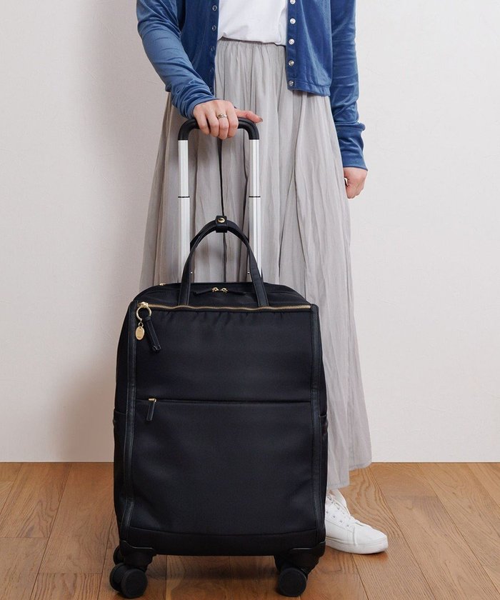 【エースバッグズアンドラゲッジ/ACE BAGS & LUGGAGE】のHAyU × ace. ユッカTR カジュアルキャリーケース 33L 17841 エース インテリア・キッズ・メンズ・レディースファッション・服の通販 founy(ファニー) https://founy.com/ ファッション Fashion レディースファッション Fashion for Women スーツ Business Suits & Workwear コラボ Collaboration, Collab 傘 Umbrella, Parasol シンプル Simple, Minimal チャーム Charm, Pendant トラベル Travel, Travel Gear ネコ Cat, Feline Motif 猫 Cat, Kitty フロント Front, Front Design ポケット Pocket, Pocket Detail メタル Metal, Metal Parts メッシュ Mesh, Net Fabric 無地 Plain, Solid Color リュック Backpack, Rucksack ワイヤー Wire, Wired Bra 再入荷 Restock / Back in Stock 旅行 Travel スーツケース キャリーケース Suitcase / Carry Case ギフト プレゼント Gift / Present |ID: prp329100004643878 ipo3291000000033503590