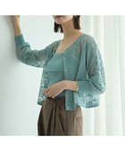 【イェッカ ヴェッカ/YECCA VECCA】の【2点SET】インナーセットレース柄カーディガン 人気、トレンドファッション・服の通販 founy(ファニー) ファッション Fashion レディースファッション Fashion for Women トップス・カットソー Cut & Sew Tops カーディガン・羽織り Layered Style Cardigans インナー Innerwear エレガント 上品 Elegant カーディガン Cardigan, Knitwear キャミソール Camisole, Spaghetti Strap Top バランス Balance, Style Balance フィット Fit, Slim Fit ポケット Pocket, Pocket Detail メタル Metal, Metal Parts レース Lace, Lace Fabric A/W・秋冬 Autumn/Winter thumbnail Green|ID: prp329100004643887 ipo3291000000033503658