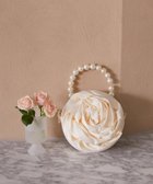【メゾンドフルール/Maison de FLEUR】のローズショルダーバッグ 人気、トレンドファッション・服の通販 founy(ファニー) ファッション Fashion レディースファッション Fashion for Women バッグ Bags おすすめ Recommended / Our Picks ギフト プレゼント Gift / Present コレクション Collection, Seasonal Line ショルダー Shoulder, Shoulder Strap パール Pearl, Pearl Accent リアル Real, Realistic ローズ Rose, Rose Motif エレガント 上品 Elegant thumbnail Ivory|ID: prp329100004643908 ipo3291000000033503765