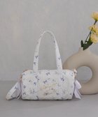 【メゾンドフルール/Maison de FLEUR】のフラワーリボンプリント2Wayボストンバッグ 人気、トレンドファッション・服の通販 founy(ファニー) ファッション Fashion レディースファッション Fashion for Women バッグ Bags ガーリー Girly, Feminine Style キルティング Quilted, Quilting コレクション Collection, Seasonal Line サテン Satin, Glossy Fabric ショルダー Shoulder, Shoulder Strap トレンド Trend, Trending Now フォルム Silhouette, Form ボストンバッグ Boston Bag, Retro Bag リボン Ribbon, Bow thumbnail Lavender|ID: prp329100004643911 ipo3291000000033503779