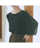 【アースミュージックアンドエコロジー/earth music&ecology】のマジョリカプリーツプルオーバー 人気、トレンドファッション・服の通販 founy(ファニー) ファッション Fashion レディースファッション Fashion for Women トップス・カットソー Cut & Sew Tops シャツ・ブラウス・オフィスカジュアル Elegant Blouses & Button-Ups ロングTシャツ・Tシャツ Longline T-Shirts & Tees カジュアルプルオーバー・ニットトップス Pullovers & Knit Tops / Casual Pullovers カットソー・ベーシックTシャツ Cut-and-Sewn Tops / Stretch Tees & Basics おすすめ Recommended / Our Picks カットソー Cut and Sewn Top シアー Sheer, See-Through デコルテ Décolleté, Neckline プリーツ Pleats, Pleated ポケット Pocket, Pocket Detail A/W・秋冬 Autumn/Winter thumbnail Black|ID: prp329100004643923 ipo3291000000033503866