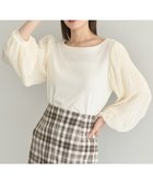 【アースミュージックアンドエコロジー/earth music&ecology】のマジョリカプリーツプルオーバー 人気、トレンドファッション・服の通販 founy(ファニー) ファッション Fashion レディースファッション Fashion for Women トップス・カットソー Cut & Sew Tops シャツ・ブラウス・オフィスカジュアル Elegant Blouses & Button-Ups ロングTシャツ・Tシャツ Longline T-Shirts & Tees カジュアルプルオーバー・ニットトップス Pullovers & Knit Tops / Casual Pullovers カットソー・ベーシックTシャツ Cut-and-Sewn Tops / Stretch Tees & Basics おすすめ Recommended / Our Picks カットソー Cut and Sewn Top シアー Sheer, See-Through デコルテ Décolleté, Neckline プリーツ Pleats, Pleated ポケット Pocket, Pocket Detail A/W・秋冬 Autumn/Winter thumbnail Off White|ID: prp329100004643923 ipo3291000000036241138