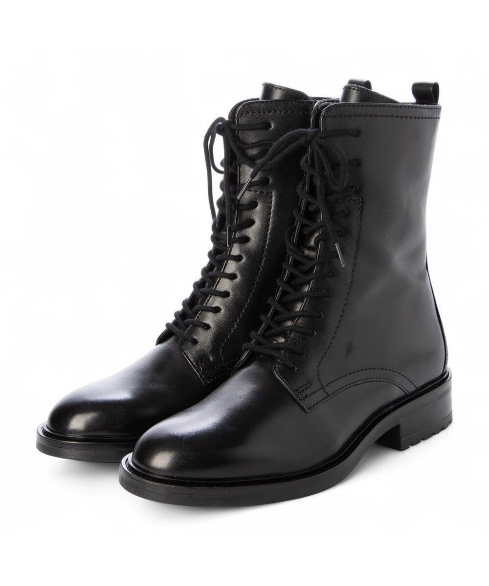 【イング/ing】の【WEB限定】レザーレースアップショートブーツ インテリア・キッズ・メンズ・レディースファッション・服の通販 founy(ファニー) 　ファッション　Fashion　レディースファッション　Fashion for Women　クラシカル　Classical, Vintage-Inspired　シューズ　Shoes, Footwear　トレンド　Trend, Trending Now　定番　Standard, Basic Item　バランス　Balance, Style Balance　ベーシック　Basic, Essential　レース　Lace, Lace Fabric　A/W・秋冬　Autumn/Winter　新作・新入荷　New Arrivals / New In　エレガント 上品　Elegant　ビジネス 仕事 通勤　Business / Work / Commuting　ブラック|ID: prp329100004643936 ipo3291000000033503970