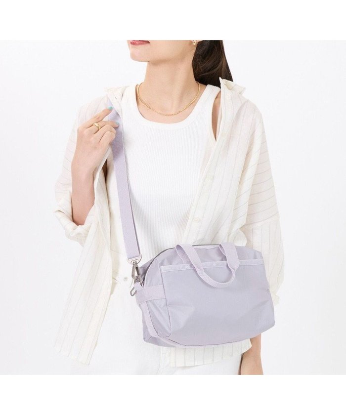 【レスポートサック/LeSportsac】のSMALL UPTOWN SATCHEL/ソフトライラックC インテリア・キッズ・メンズ・レディースファッション・服の通販 founy(ファニー) https://founy.com/ ファッション Fashion レディースファッション Fashion for Women コンパクト Compact, Small Size 軽量 Lightweight, Ultra Light シンプル Simple, Minimal 財布 Wallet, Purse トラベル Travel, Travel Gear 人気 Popular, Best Seller パープル Purple, Violet プリント Print, Printed Pattern ポケット Pocket, Pocket Detail おすすめ Recommended / Our Picks 旅行 Travel エレガント 上品 Elegant |ID: prp329100004643968 ipo3291000000033504173