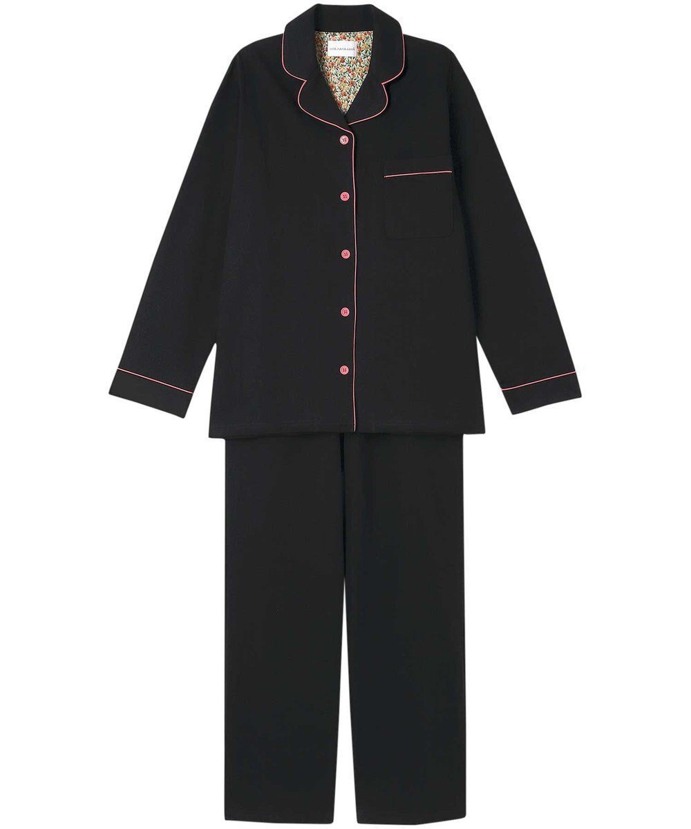 【ウンナナクール/une nana cool】の【綿混】天竺パジャマ MADE WITH LIBERTY FABRIC 人気、トレンドファッション・服の通販 founy(ファニー) ファッション Fashion レディースファッション Fashion for Women 長袖 Long Sleeve, Full Sleeve パイピング Piping, Trim Design パジャマ Pajamas, Sleepwear プリント Print, Printed Pattern ボトム Bottoms, Lower Wear ポケット Pocket, Pocket Detail リラックス Relax, Relaxed Fit おすすめ Recommended / Our Picks other-1|ID: prp329100004643989 ipo3291000000033504260
