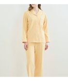 【ウンナナクール/une nana cool】の【綿混】天竺パジャマ MADE WITH LIBERTY FABRIC 人気、トレンドファッション・服の通販 founy(ファニー) ファッション Fashion レディースファッション Fashion for Women 長袖 Long Sleeve, Full Sleeve パイピング Piping, Trim Design パジャマ Pajamas, Sleepwear プリント Print, Printed Pattern ボトム Bottoms, Lower Wear ポケット Pocket, Pocket Detail リラックス Relax, Relaxed Fit おすすめ Recommended / Our Picks thumbnail イエロー|ID: prp329100004643989 ipo3291000000033504275