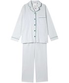 【ウンナナクール/une nana cool】の【綿100%】なめらか天竺パジャマ MADE WITH LIBERTY FABRIC 人気、トレンドファッション・服の通販 founy(ファニー) ファッション Fashion レディースファッション Fashion for Women なめらか Smooth, Silky Texture 長袖 Long Sleeve, Full Sleeve パイピング Piping, Trim Design パジャマ Pajamas, Sleepwear プリント Print, Printed Pattern ボトム Bottoms, Lower Wear ポケット Pocket, Pocket Detail リラックス Relax, Relaxed Fit おすすめ Recommended / Our Picks thumbnail グレー|ID: prp329100004643992 ipo3291000000033504286