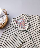 【ウンナナクール/une nana cool】の【綿100%】コットンボーダーパジャマ MADE WITH LIBERTY FABRIC 人気、トレンドファッション・服の通販 founy(ファニー) ファッション Fashion レディースファッション Fashion for Women なめらか Smooth, Silky Texture 長袖 Long Sleeve, Full Sleeve パイピング Piping, Trim Design パジャマ Pajamas, Sleepwear プリント Print, Printed Pattern ボトム Bottoms, Lower Wear ポケット Pocket, Pocket Detail リラックス Relax, Relaxed Fit おすすめ Recommended / Our Picks thumbnail オリーブ|ID: prp329100004643994 ipo3291000000033504300