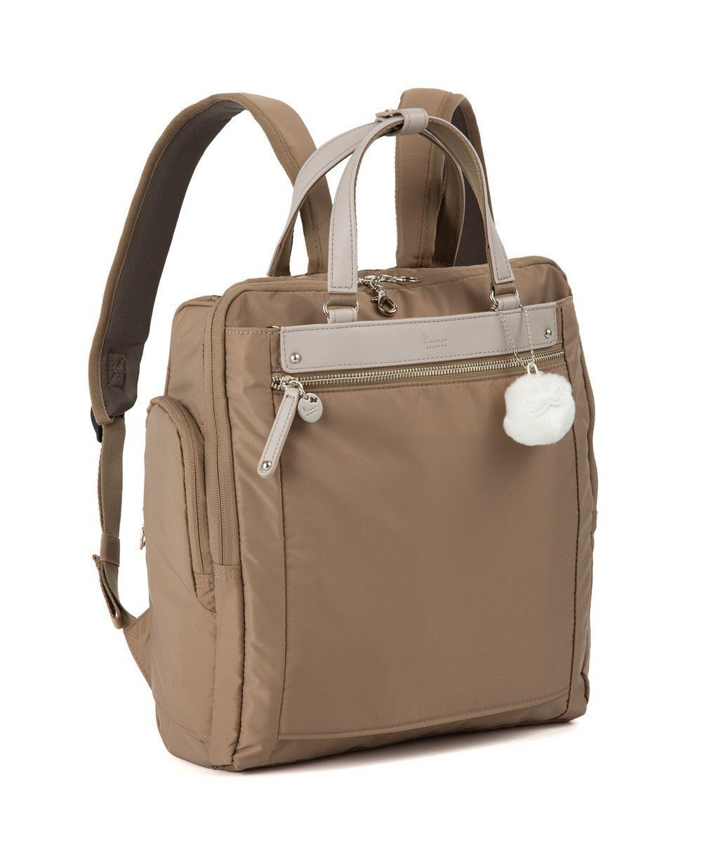 【エースバッグズアンドラゲッジ/ACE BAGS & LUGGAGE】のkanana project PJ3-e リュックサック 縦 A4 13.3インチPC収納 68821 カナナ インテリア・キッズ・メンズ・レディースファッション・服の通販 founy(ファニー) 　ファッション　Fashion　レディースファッション　Fashion for Women　バッグ　Bags　クッション　Cushion, Throw Pillow　傘　Umbrella, Parasol　軽量　Lightweight, Ultra Light　シンプル　Simple, Minimal　スクエア　Square, Square Shape　スタイリッシュ　Stylish, Fashionable　スリーブ　Sleeve, Long Sleeve / Short Sleeve　セットアップ　Set-Up, Coordinated Outfit　フロント　Front, Front Design　ベーシック　Basic, Essential　ポケット　Pocket, Pocket Detail　ポーチ　Pouch, Small Case　メッシュ　Mesh, Net Fabric　リュック　Backpack, Rucksack　再入荷　Restock / Back in Stock　おすすめ　Recommended / Our Picks　旅行　Travel　スーツケース キャリーケース　Suitcase / Carry Case　エレガント 上品　Elegant　ギフト プレゼント　Gift / Present　ビジネス 仕事 通勤　Business / Work / Commuting　ベージュ|ID: prp329100004644008 ipo3291000000033640911