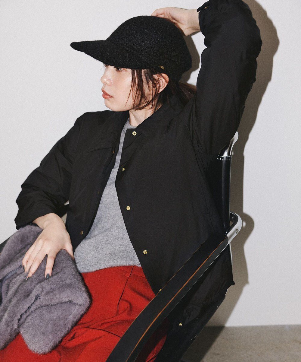 【自由区/JIYU-KU】の【カタログ掲載】ライトダウンコーチ ジャケット 人気、トレンドファッション・服の通販 founy(ファニー) ファッション Fashion レディースファッション Fashion for Women アウター Coat / Outerwear Collection コート・ロングコート・ピーコート Long Coats, Peacoats & More レディースジャケット・軽アウター Jackets おすすめ Recommended / Our Picks ジャケット Jacket, Outerwear タフタ Taffeta, Structured Fabric ダウン Down, Puffer ドット Polka Dot, Dot Pattern ドロップ Drop Shoulder, Dropped Style フェザー Feather, Feather Detail フロント Front, Front Design エレガント 上品 Elegant A/W・秋冬 Autumn/Winter other-1|ID: prp329100004644018 ipo3291000000034477207