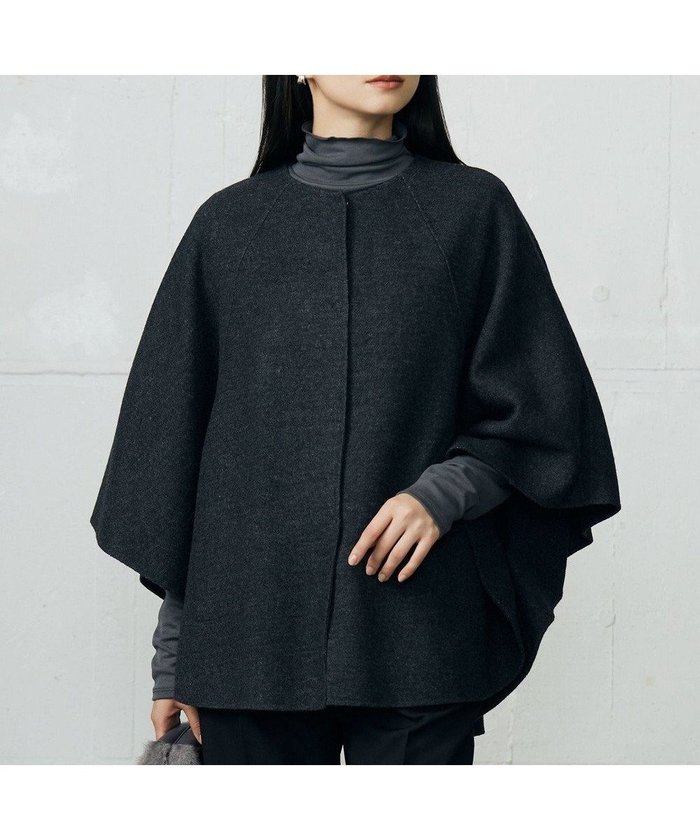 【自由区/JIYU-KU】のリバー ポンチョ インテリア・キッズ・メンズ・レディースファッション・服の通販 founy(ファニー) https://founy.com/ ファッション Fashion レディースファッション Fashion for Women アウター Coat / Outerwear Collection レディースジャケット・軽アウター Jackets ポンチョ・ケープコート Ponchos & Capes 新作・新入荷 New Arrivals / New In ジャケット Jacket, Outerwear スリーブ Sleeve, Long Sleeve / Short Sleeve フロント Front, Front Design ポケット Pocket, Pocket Detail ポンチョ Poncho, Cape Style メルトン Melton, Heavy Wool エレガント 上品 Elegant A/W・秋冬 Autumn/Winter |ID: prp329100004644021 ipo3291000000033504440