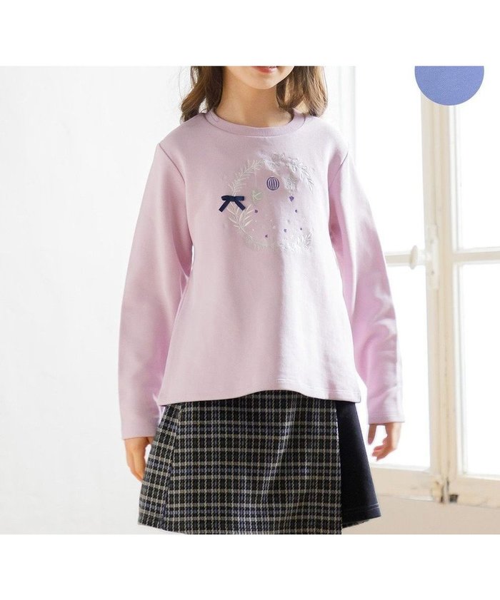 【組曲 / KIDS/KUMIKYOKU】の【110-140㎝】オーナメント刺繍 トレーナー インテリア・キッズ・メンズ・レディースファッション・服の通販 founy(ファニー) https://founy.com/ ファッション Fashion キッズファッション Fashion for Kids トップス・カットソー Cut & Sew Tops スウェット / スエット Sweatshirt, Sweatwear トレーナー Sweatshirt, Trainer エレガント 上品 Elegant 冬 Winter / This Winter A/W・秋冬 Autumn/Winter |ID: prp329100004644504 ipo3291000000033629331