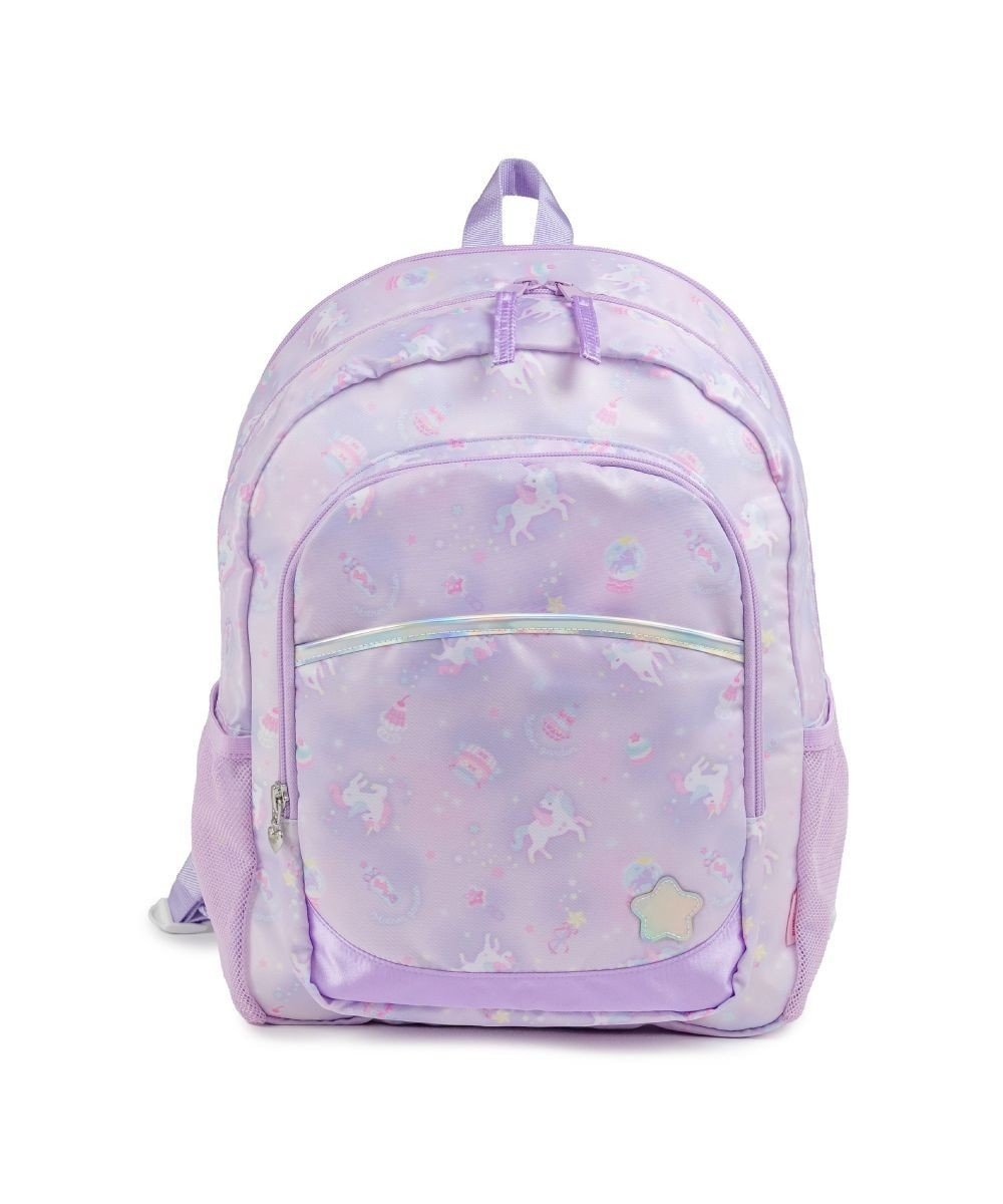 【マザーガーデン/Mother garden / KIDS】のマザーガーデン ユニコーン 子供用 リュックサック 【Lサイズ】 《ファンシー柄》 インテリア・キッズ・メンズ・レディースファッション・服の通販 founy(ファニー) 　ファッション　Fashion　キッズファッション　Fashion for Kids　ガーデン　Garden, Gardening　ガーリー　Girly, Feminine Style　キャラクター　Character, Licensed Characters　ショルダー　Shoulder, Shoulder Strap　ダブル　Double, Double-Breasted　デイパック　Daypack, Casual Backpack　ポケット　Pocket, Pocket Detail　メッシュ　Mesh, Net Fabric　リボン　Ribbon, Bow　リュック　Backpack, Rucksack　旅行　Travel　ファンシー柄|ID: prp329100004644514 ipo3291000000033653007
