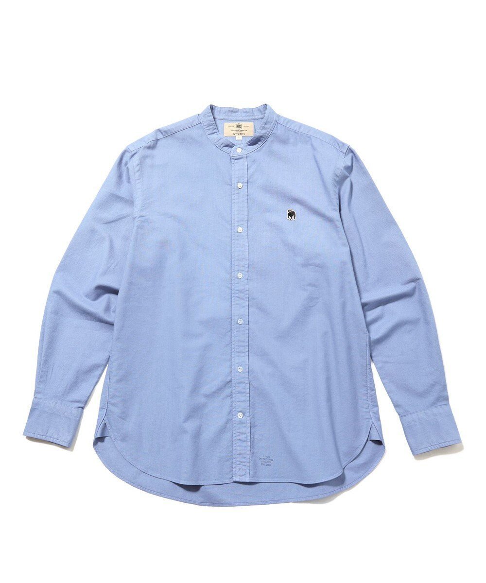 【ジェイ プレス/J.PRESS / MEN】のこのさりげなさが大人気【IVY COLLECTION】【UNISEX】バックブルオックスガーメントダイ シャツ インテリア・キッズ・メンズ・レディースファッション・服の通販 founy(ファニー) 　ファッション　Fashion　レディースファッション　Fashion for Women　トップス・カットソー　Cut & Sew Tops　シャツ・ブラウス・オフィスカジュアル　Elegant Blouses & Button-Ups　インナー　Innerwear　カットソー　Cut and Sewn Top　ジャケット　Jacket, Outerwear　バランス　Balance, Style Balance　パイピング　Piping, Trim Design　ユニセックス　Unisex, Genderless　冬　Winter / This Winter　A/W・秋冬　Autumn/Winter　おすすめ　Recommended / Our Picks　ブルー系|ID: prp329100004644540 ipo3291000000036295381