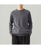 【アンフィーロ/UNFILO / MEN】の【男女兼用】ライトウォーム クルーネックニット グレー|ID: prp329100004644542 ipo3291000000035627935