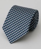 【五大陸/gotairiku / MEN】のGOTAIRIKU別注【日本製】シルク ネクタイ_チェック スカイブルー系8|ID: prp329100004644567 ipo3291000000033512259