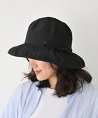 【石田製帽/ISHIDASEIBOU】の〈25SS新作〉【手洗い可/折りたためる】グログランリボン ソフトハット ブラック|ID: prp329100004644601 ipo3291000000033513151