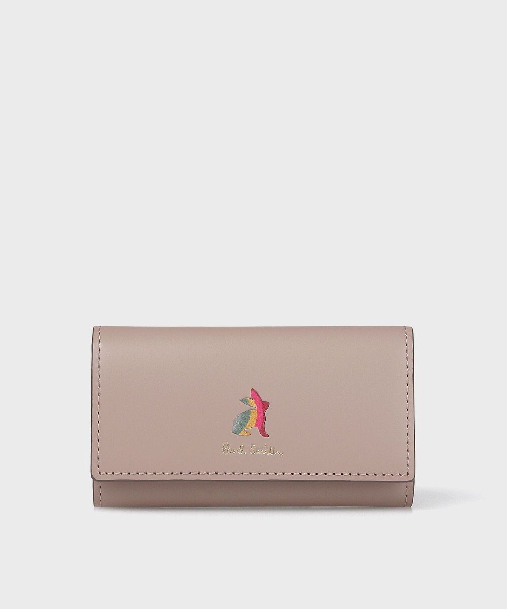 【ポール スミス/Paul Smith】のマーケトリースワールラビット キーケース インテリア・キッズ・メンズ・レディースファッション・服の通販 founy(ファニー) 　ファッション　Fashion　レディースファッション　Fashion for Women　ミニ財布・二つ折り財布　Wallets & Card Cases　アクセサリー　Fashion Accessories　シルバー　Silver, Metallic Silver　フロント　Front, Front Design　メタル　Metal, Metal Parts　人気　Popular, Best Seller　財布　Wallet, Purse　グレイッシュベージュ|ID: prp329100004644605 ipo3291000000033513312
