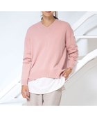 【ジェイ プレス/J.PRESS】の【洗える】CASHMERE BLEND Vネック ニット ピンク系|ID: prp329100004644626 ipo3291000000033514079