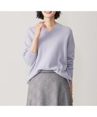 【ジェイ プレス/J.PRESS】の【洗える】CASHMERE BLEND Vネック ニット ふじ色系|ID: prp329100004644626 ipo3291000000033514083