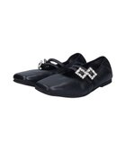 【ブリジット バーキン/Bridget Birkin】の【PARADIS COULEUR】ビジューバックルダブルストラップバレエ 人気、トレンドファッション・服の通販 founy(ファニー) ファッション Fashion レディースファッション Fashion for Women バッグ Bags 新作・新入荷 New Arrivals / New In クッション Cushion, Throw Pillow シューズ Shoes, Footwear スクエア Square, Square Shape バレエ Ballet, Ballet Style フィット Fit, Slim Fit フェミニン Feminine, Girly 軽量 Lightweight, Ultra Light thumbnail ブラック|ID: prp329100004644712 ipo3291000000033516543