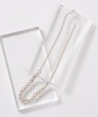 【アメリカンホリック/AMERICAN HOLIC】のツイストチェーンネックレス Silver|ID: prp329100004644736 ipo3291000000033516940