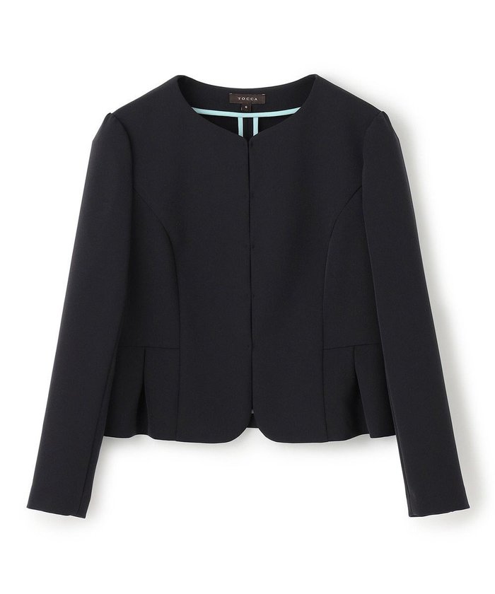 【トッカ/TOCCA】の【洗える・消臭】BUTTERFLY WING ジャケット インテリア・キッズ・メンズ・レディースファッション・服の通販 founy(ファニー) https://founy.com/ ファッション Fashion レディースファッション Fashion for Women アウター Coat / Outerwear Collection レディースジャケット・軽アウター Jackets ノーカラージャケット / シンプル上品コーデ Collarless Jackets 新作・新入荷 New Arrivals / New In ジャケット Jacket, Outerwear バタフライ Butterfly, Butterfly Motif 夏 Summer S/S・春夏 SS, Spring/Summer, Warm Season 洗える Machine Washable A/W・秋冬 Autumn/Winter |ID: prp329100004644737 ipo3291000000033516951