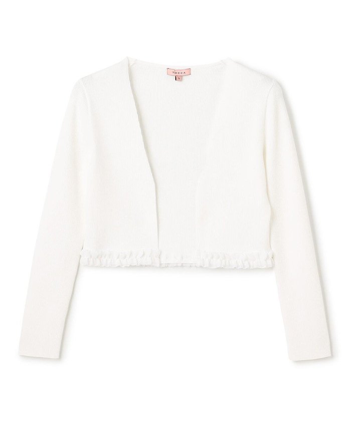 【トッカ/TOCCA】の【洗える】FRUIT AND NUTS ボレロ インテリア・キッズ・メンズ・レディースファッション・服の通販 founy(ファニー) https://founy.com/ ファッション Fashion レディースファッション Fashion for Women アウター Coat / Outerwear Collection ボレロ・ショート丈ジャケット / ドレス羽織りに Boleros & Short Jackets 新作・新入荷 New Arrivals / New In ボレロ Bolero, Short Cardigan 夏 Summer S/S・春夏 SS, Spring/Summer, Warm Season 洗える Machine Washable A/W・秋冬 Autumn/Winter |ID: prp329100004644741 ipo3291000000033516980
