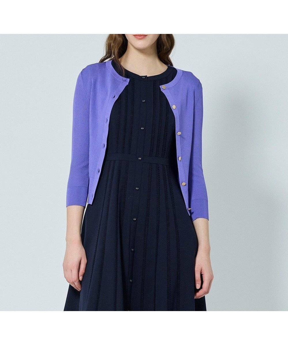 【トッカ/TOCCA】の【泉里香さん着用】AUTUMN TIME カーディガン インテリア・キッズ・メンズ・レディースファッション・服の通販 founy(ファニー) ファッションモデル・俳優・女優 Models 女性 Women 泉里香 Izumi Rika ファッション Fashion レディースファッション Fashion for Women トップス・カットソー Cut & Sew Tops カーディガン・羽織り Layered Style Cardigans なめらか Smooth, Silky Texture インナー Innerwear オータム Autumn Fashion カーディガン Cardigan, Knitwear ドレス Dress, One-Piece ドレープ Drape, Draping Fabric フィット Fit, Slim Fit リブニット Rib Knit, Ribbed Knit 人気 Popular, Best Seller 夏 Summer 春 Spring S/S・春夏 SS, Spring/Summer, Warm Season A/W・秋冬 Autumn/Winter ビジネス 仕事 通勤 Business / Work / Commuting パープル系|ID: prp329100004644743 ipo3291000000034761010