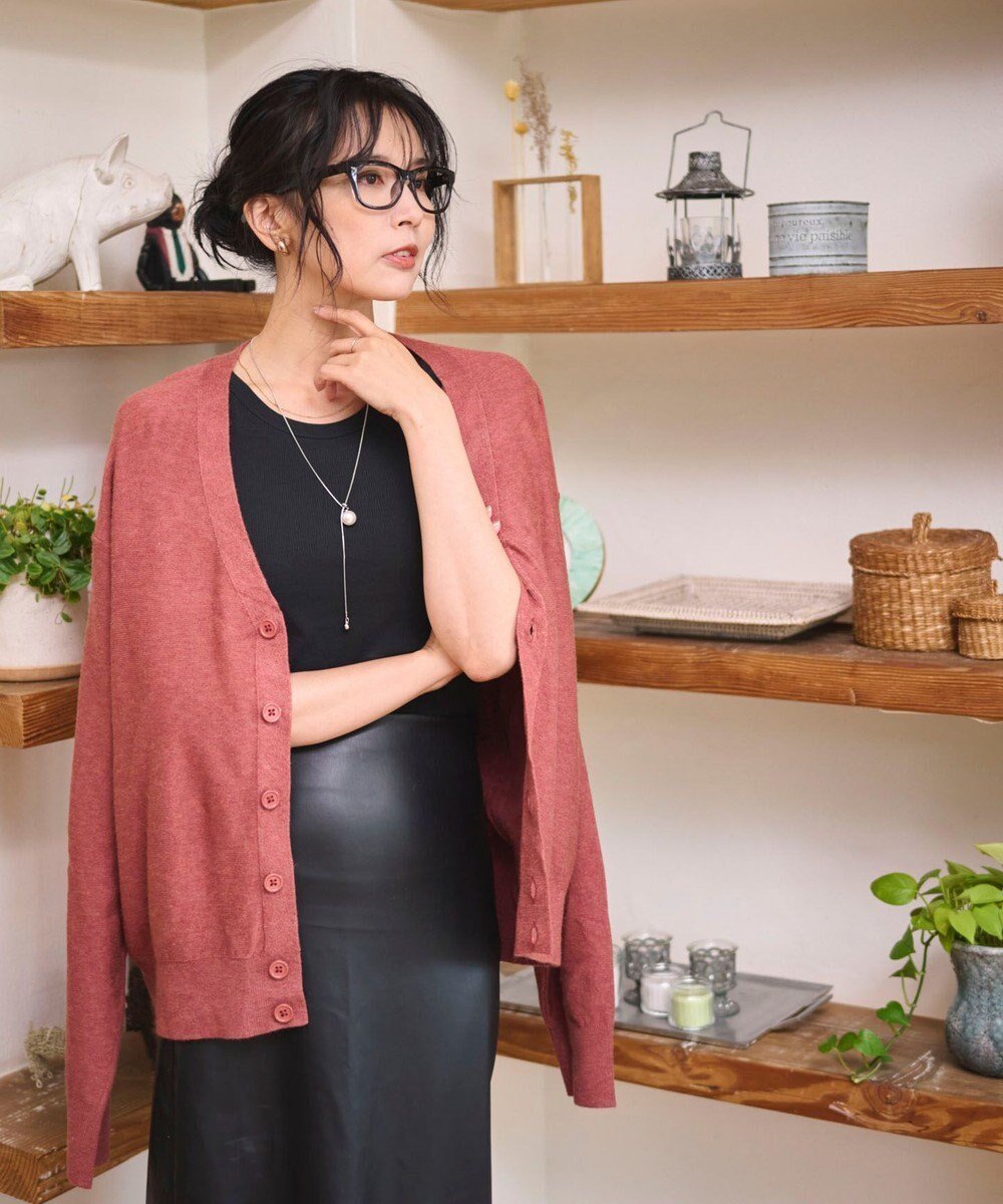 【ウィゴー/WEGO】の【2025年秋冬新作//洗濯可/MLサイズ展開/ユニセックス着用ITEM】ドロップショルダーカーディガン インテリア・キッズ・メンズ・レディースファッション・服の通販 founy(ファニー) 　ファッション　Fashion　レディースファッション　Fashion for Women　トップス・カットソー　Cut & Sew Tops　カーディガン・羽織り　Layered Style Cardigans　カーディガン　Cardigan, Knitwear　ショルダー　Shoulder, Shoulder Strap　シンプル　Simple, Minimal　スマホ　Smartphone, Mobile Device　スラックス　Slacks, Dress Pants　デニム　Denim, Jeans Material　ドロップ　Drop Shoulder, Dropped Style　リラックス　Relax, Relaxed Fit　ロング　Long, Long-Length　A/W・秋冬　Autumn/Winter　ビジネス 仕事 通勤　Business / Work / Commuting　レッドその他|ID: prp329100004644771 ipo3291000000033517157