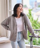 【ウィゴー/WEGO】の【2025年秋冬新作//洗濯可/MLサイズ展開/ユニセックス着用ITEM】ドロップショルダーカーディガン グレー|ID:prp329100004644771