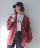 【ウィゴー/WEGO】の【WEB限定/2025年秋冬新作//洗濯可/MLサイズ展開/ユニセックス着用ITEM】ドロップショルダーカーディガン レッドその他|ID:prp329100004644771