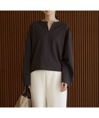 【アンフィーロ 自由区/UNFILO】のマイビューティ キーネックブラウス 人気、トレンドファッション・服の通販 founy(ファニー) ファッション Fashion レディースファッション Fashion for Women トップス・カットソー Cut & Sew Tops シャツ・ブラウス・オフィスカジュアル Elegant Blouses & Button-Ups インナー Innerwear ストレッチ Stretch, Stretchy Fabric スラックス Slacks, Dress Pants タートルネック Turtleneck, High Neck バランス Balance, Style Balance フランス France, French ボトム Bottoms, Lower Wear ロング Long, Long-Length 楽ちん Easy Fit, Comfortable ワイド Wide, Wide Fit A/W・秋冬 Autumn/Winter thumbnail ブラウン|ID: prp329100004644811 ipo3291000000033517439
