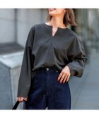 【アンフィーロ 自由区/UNFILO】のマイビューティ キーネックブラウス 人気、トレンドファッション・服の通販 founy(ファニー) ファッション Fashion レディースファッション Fashion for Women トップス・カットソー Cut & Sew Tops シャツ・ブラウス・オフィスカジュアル Elegant Blouses & Button-Ups インナー Innerwear ストレッチ Stretch, Stretchy Fabric スラックス Slacks, Dress Pants タートルネック Turtleneck, High Neck バランス Balance, Style Balance フランス France, French ボトム Bottoms, Lower Wear ロング Long, Long-Length 楽ちん Easy Fit, Comfortable ワイド Wide, Wide Fit A/W・秋冬 Autumn/Winter thumbnail チャコール|ID: prp329100004644811 ipo3291000000033860854