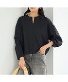 【アンフィーロ 自由区/UNFILO】のマイビューティ キーネックブラウス 人気、トレンドファッション・服の通販 founy(ファニー) ファッション Fashion レディースファッション Fashion for Women トップス・カットソー Cut & Sew Tops シャツ・ブラウス・オフィスカジュアル Elegant Blouses & Button-Ups インナー Innerwear ストレッチ Stretch, Stretchy Fabric スラックス Slacks, Dress Pants タートルネック Turtleneck, High Neck バランス Balance, Style Balance フランス France, French ボトム Bottoms, Lower Wear ロング Long, Long-Length 楽ちん Easy Fit, Comfortable ワイド Wide, Wide Fit A/W・秋冬 Autumn/Winter thumbnail ブラック|ID: prp329100004644811 ipo3291000000033860856