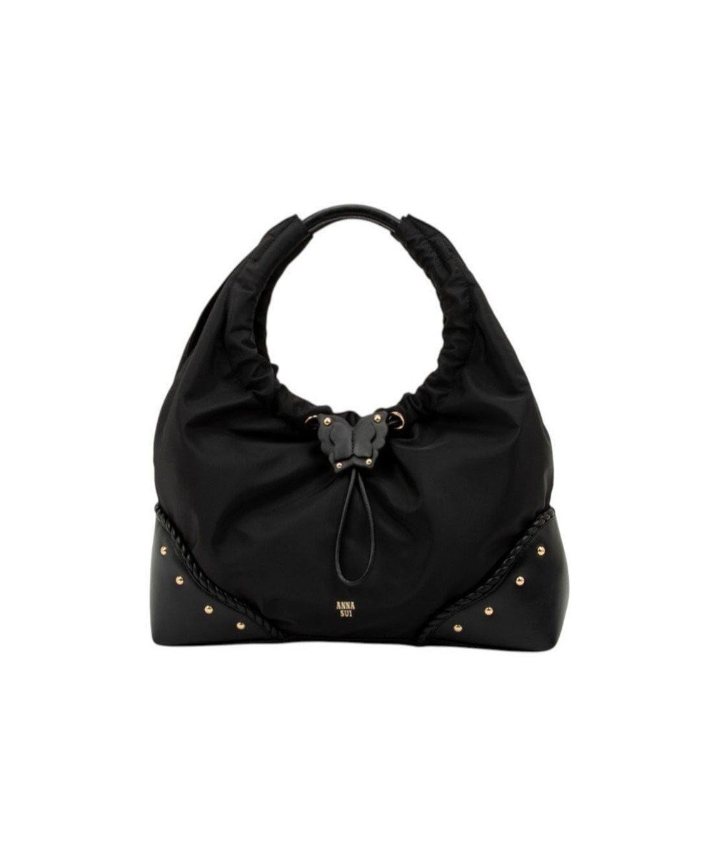 【アナスイ/ANNA SUI】のバタフライツイスト トートバッグ 人気、トレンドファッション・服の通販 founy(ファニー) 　ファッション　Fashion　レディースファッション　Fashion for Women　バッグ　Bags　巾着　Drawstring Bag, Kinchaku　シャーリング　Shirring, Ruched　スタッズ　Studs, Metal Accents　財布　Wallet, Purse　ツイスト　Tweed, Tweed Fabric　バタフライ　Butterfly, Butterfly Motif　フェミニン　Feminine, Girly　フラワー　Flower, Floral　プリント　Print, Printed Pattern　モチーフ　Motif, Design Theme　A/W・秋冬　Autumn/Winter　おすすめ　Recommended / Our Picks　旅行　Travel　ビジネス 仕事 通勤　Business / Work / Commuting　 other-1|ID: prp329100004644815 ipo3291000000033517480