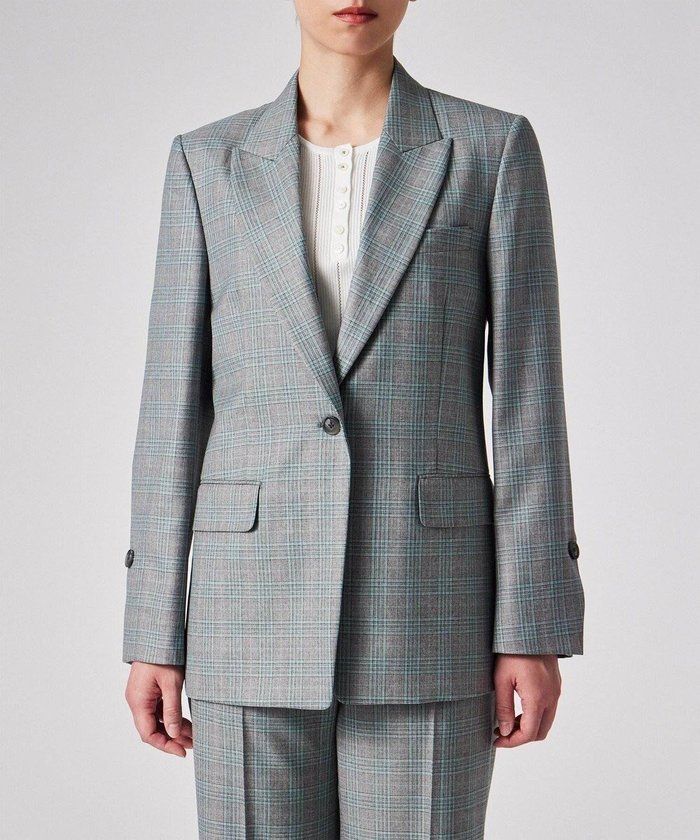 【ポール スミス/Paul Smith】のオーバーウィンドウペーン ジャケット インテリア・キッズ・メンズ・レディースファッション・服の通販 founy(ファニー) https://founy.com/ ファッション Fashion レディースファッション Fashion for Women アウター Coat / Outerwear Collection レディースジャケット・軽アウター Jackets テーラードジャケット / 通勤・きれいめスタイル Tailored Jackets & Blazers おすすめ Recommended / Our Picks イタリア Italy カッティング Cutting Detail カットソー Cut and Sewn Top シンプル Simple, Minimal ジャケット Jacket, Outerwear セットアップ Set-Up, Coordinated Outfit チェック Check, Plaid, Tartan 夏 Summer S/S・春夏 SS, Spring/Summer, Warm Season A/W・秋冬 Autumn/Winter |ID: prp329100004645586 ipo3291000000033528273