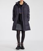 【ポール スミス/Paul Smith】のSpray Swirl ロングダウンコート ネイビー|ID: prp329100004645587 ipo3291000000033528292