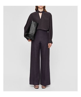 【ジョゼフ/JOSEPH】のイブニングシルク ワイドトラウザーズ 人気、トレンドファッション・服の通販 founy(ファニー) ファッション Fashion レディースファッション Fashion for Women パンツ Pants & Trousers シルク Silk, 100% Silk センター Center, Center Line ダブル Double, Double-Breasted フロント Front, Front Design プレミアム Premium, High-End ポケット Pocket, Pocket Detail ワイド Wide, Wide Fit A/W・秋冬 Autumn/Winter |ID:prp329100004645595