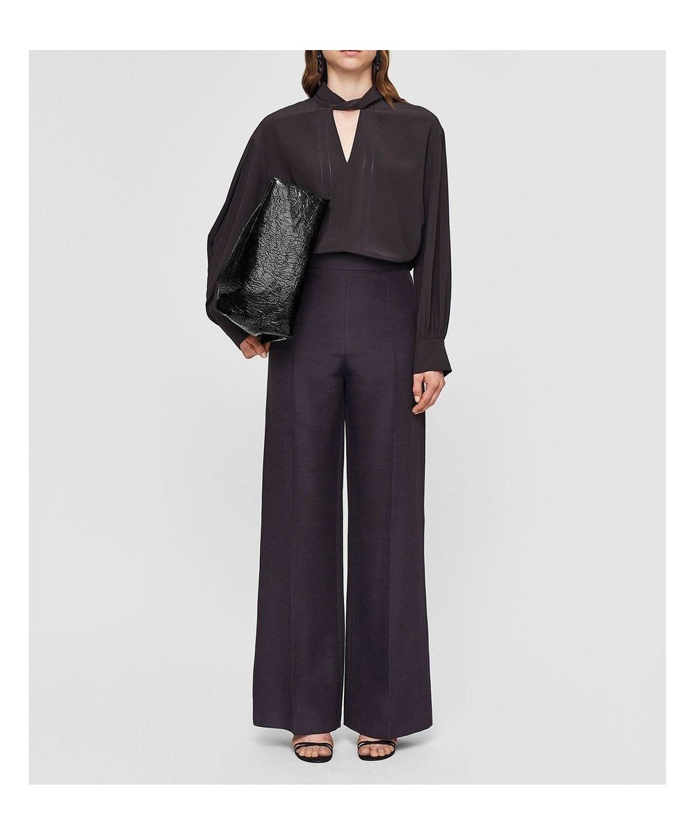 【ジョゼフ/JOSEPH】のイブニングシルク ワイドトラウザーズ 人気、トレンドファッション・服の通販 founy(ファニー) 　ファッション　Fashion　レディースファッション　Fashion for Women　パンツ　Pants & Trousers　シルク　Silk, 100% Silk　センター　Center, Center Line　ダブル　Double, Double-Breasted　フロント　Front, Front Design　プレミアム　Premium, High-End　ポケット　Pocket, Pocket Detail　ワイド　Wide, Wide Fit　A/W・秋冬　Autumn/Winter　 other-1|ID: prp329100004645595 ipo3291000000033528414