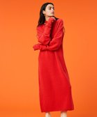 【ベイジ,/BEIGE,】の【洗える】BERTAINA / ロングニットワンピース Red Orange×Milk Tea|ID: prp329100004645604 ipo3291000000033669792