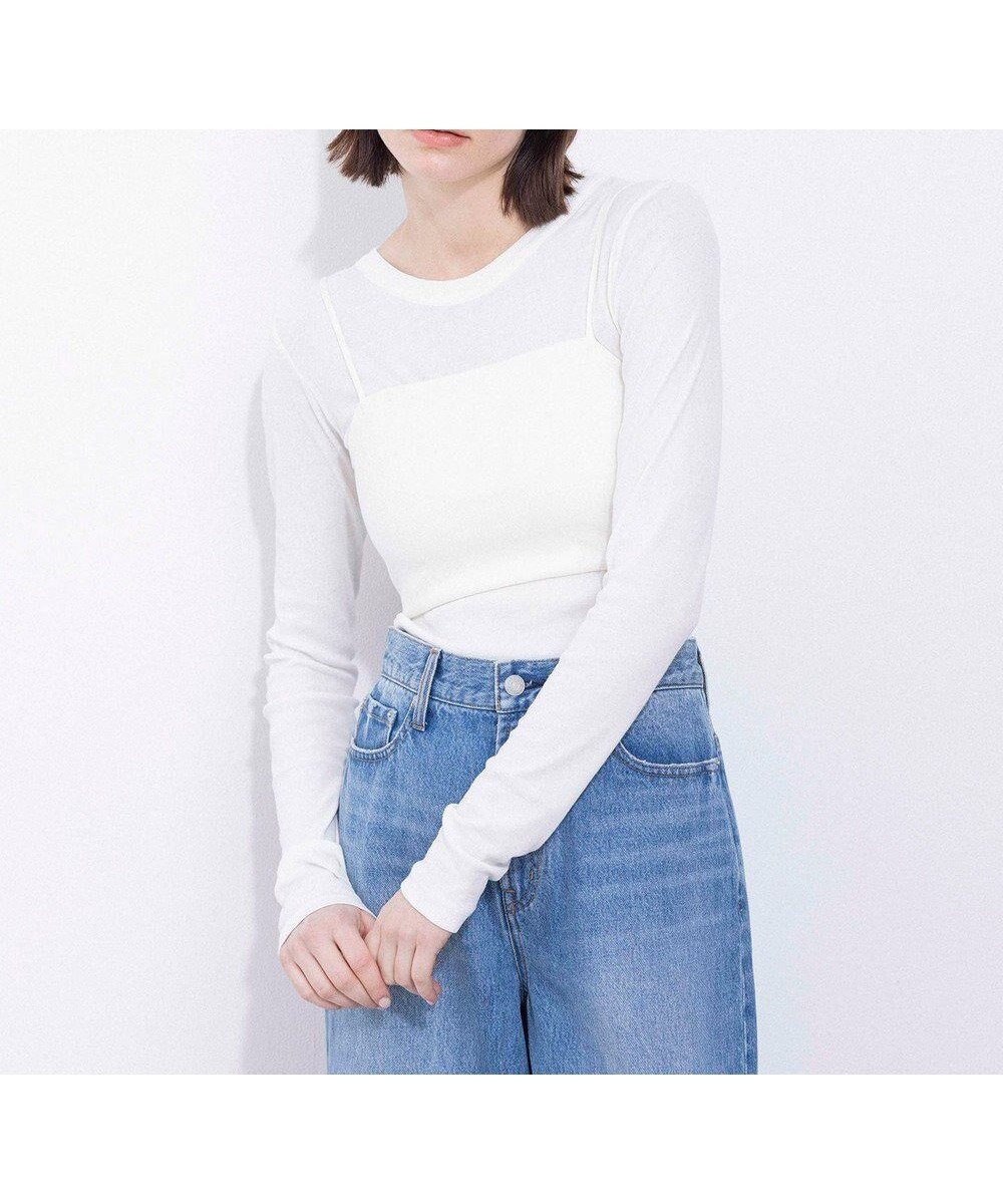 【ネイヴ/NAVE】の【Nave・洗える】ストレッチポンチ バンドゥ 人気、トレンドファッション・服の通販 founy(ファニー) 　雑誌掲載アイテム　Magazine Picks & Fashion Features　ファッション雑誌　Fashion Magazines　キャンキャン　CanCam　ファッション　Fashion　レディースファッション　Fashion for Women　トップス・カットソー　Cut & Sew Tops　シャツ・ブラウス・オフィスカジュアル　Elegant Blouses & Button-Ups　ロングTシャツ・Tシャツ　Longline T-Shirts & Tees　カットソー・ベーシックTシャツ　Cut-and-Sewn Tops / Stretch Tees & Basics　7月号　July Issue　カットソー　Cut and Sewn Top　ストレッチ　Stretch, Stretchy Fabric　夏　Summer　春　Spring　S/S・春夏　SS, Spring/Summer, Warm Season　洗える　Machine Washable　雑誌　Magazine, Fashion Magazine　 other-1|ID: prp329100004645620 ipo3291000000033529115