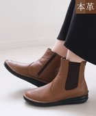 【ポインター/Pointer】の本革軽量サイドゴアステッチショートブーツ ライトブラウン|ID: prp329100004645626 ipo3291000000033529248