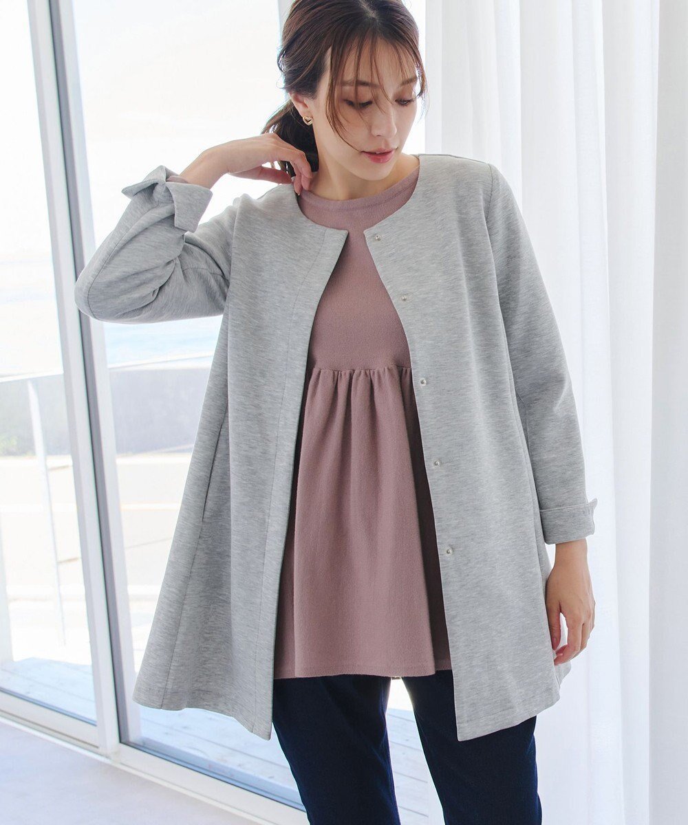【ティアクラッセ/Tiaclasse】の【洗える】ダンボールフレアコート 人気、トレンドファッション・服の通販 founy(ファニー) 　ファッション　Fashion　レディースファッション　Fashion for Women　アウター　Coat / Outerwear Collection　コート・ロングコート・ピーコート　Long Coats, Peacoats & More　レディースジャケット・軽アウター　Jackets　アクセサリー　Fashion Accessories　春　Spring　洗える　Machine Washable　秋　Autumn　クッション　Cushion, Throw Pillow　シューズ　Shoes, Footwear　ジャケット　Jacket, Outerwear　人気　Popular, Best Seller　フレア　Flare, Flared　ボンディング　Bonding, Bonded Fabric　ポケット　Pocket, Pocket Detail　冬　Winter / This Winter　A/W・秋冬　Autumn/Winter　再入荷　Restock / Back in Stock　新作・新入荷　New Arrivals / New In　 other-1|ID: prp329100004645628 ipo3291000000033529387