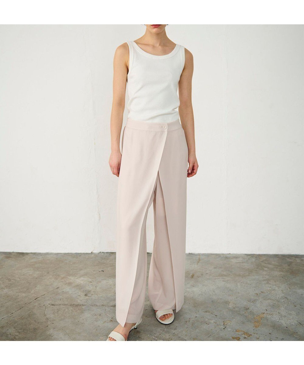 【グレース コンチネンタル/GRACE CONTINENTAL】のテレコノースリーブ 人気、トレンドファッション・服の通販 founy(ファニー) 　ファッション　Fashion　レディースファッション　Fashion for Women　トップス・カットソー　Cut & Sew Tops　キャミソール&ノースリーブ　Camisoles & Sleeveless Tops　インナー　Innerwear　春　Spring　サテン　Satin, Glossy Fabric　シンプル　Simple, Minimal　ジャケット　Jacket, Outerwear　スペシャル　Special, Limited Edition　スリット　Slit, Slit Detail　タンク　Tank Top, Sleeveless Top　テレコ　Ribbed, Rib Stitch　定番　Standard, Basic Item　ノースリーブ　Sleeveless, No-Sleeve　フロント　Front, Front Design　リボン　Ribbon, Bow　S/S・春夏　SS, Spring/Summer, Warm Season　夏　Summer　 other-1|ID: prp329100004645634 ipo3291000000033529530