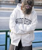 【ウィゴー/WEGO】のカレッジロゴビッグジップパーカー 杢グレー|ID: prp329100004645646 ipo3291000000033571957