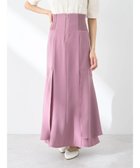 【アースミュージックアンドエコロジー/earth music&ecology】のサイドリブ切替バックレースアップスカート Dark Pink|ID: prp329100004645706 ipo3291000000033683766