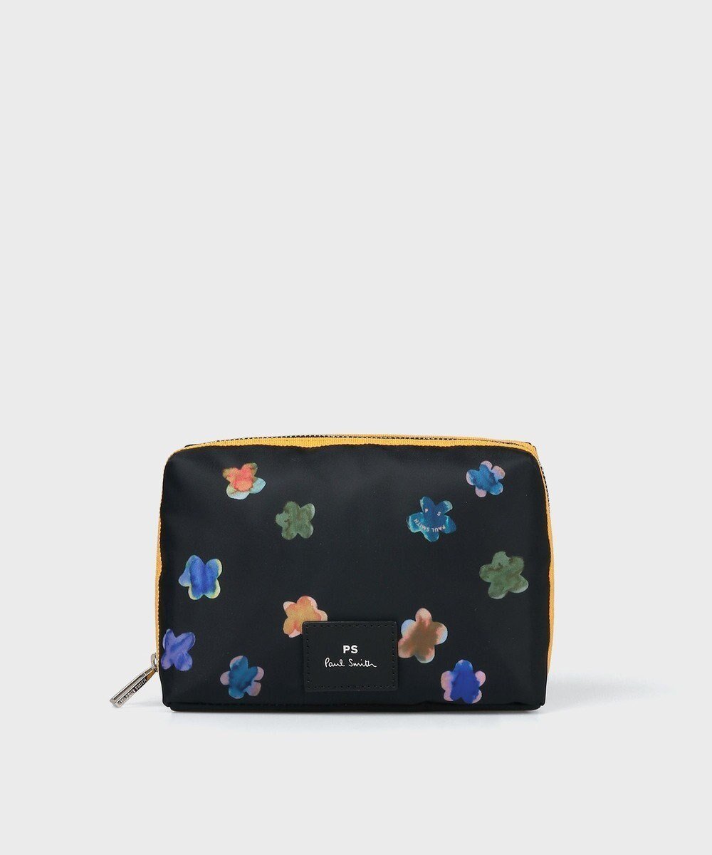 【ポール スミス/Paul Smith】のPS Happy インキーフラワーズ プリント ポーチ 人気、トレンドファッション・服の通販 founy(ファニー) 　ファッション　Fashion　レディースファッション　Fashion for Women　ミニ財布・二つ折り財布　Wallets & Card Cases　ポーチ&ミニバッグ　Pouches & Mini Bags　軽量　Lightweight, Ultra Light　財布　Wallet, Purse　プリント　Print, Printed Pattern　ポーチ　Pouch, Small Case　ワーク　Workwear, Utility Style　エレガント 上品　Elegant　 other-1|ID: prp329100004645754 ipo3291000000033531122